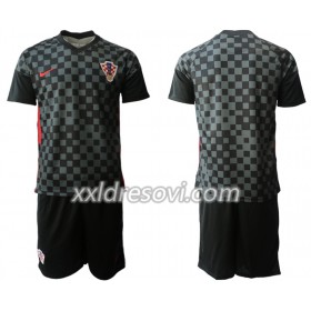 Hrvatska Drugi Dječji Komplet Dresovi za Nogomet Euro 2020 (+ kratke hlače)